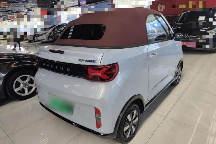 Used Wuling Hongguang MINIEV 2022 Convertible Model Rear Right 45 Deg