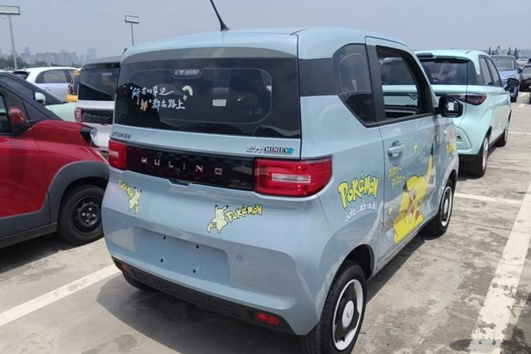 Used Wuling Hongguang MINIEV 2022 Easy Version Lithium Iron Phosphate Rear Right 45 Deg