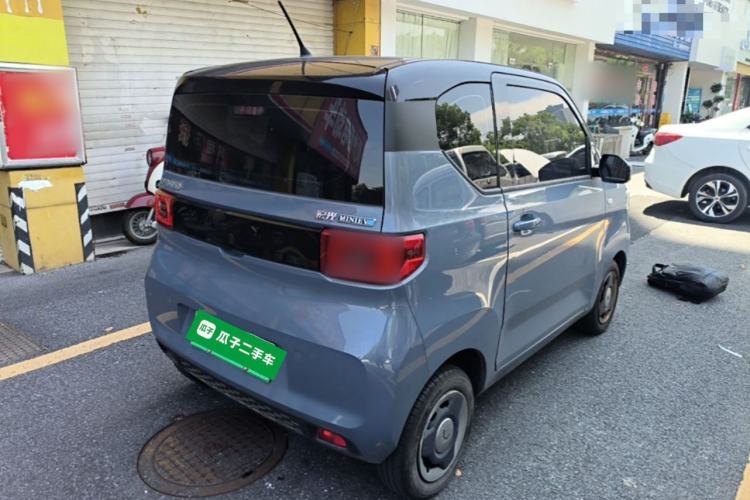 Used Wuling Hongguang MINIEV 2022 Macaron Premium Model – Lithium Ternary Battery Rear Right 45 Deg