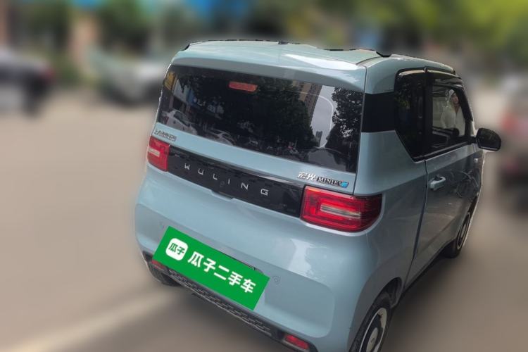 Used Wuling Hongguang MINIEV 2022 Macaron Fashion Model Lithium Iron Phosphate Rear Right 45 Deg