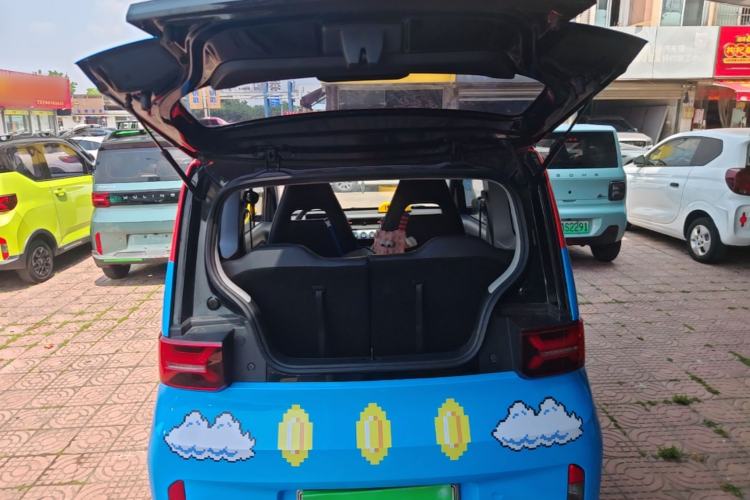 Used Wuling Hongguang MINIEV 2022 GAMEBOY 300km Enthusiast Model with Lithium Iron Phosphate Trunk