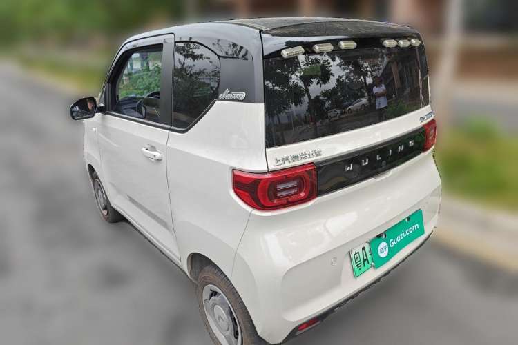 Used Wuling Hongguang MINIEV 2022 Macaron Premium Model – Lithium Iron Phosphate Rear Left 45 Deg