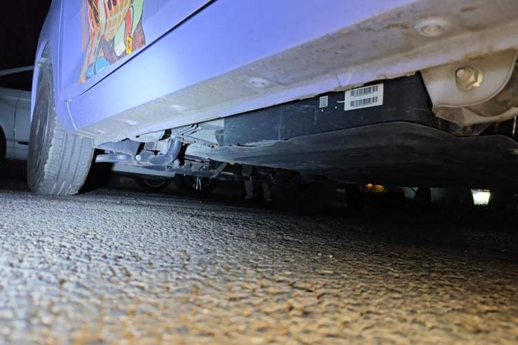 Used Wuling Hongguang MINIEV 2022 Macaron Colorful Edition Lithium-Ion Battery Chassis Rear Left