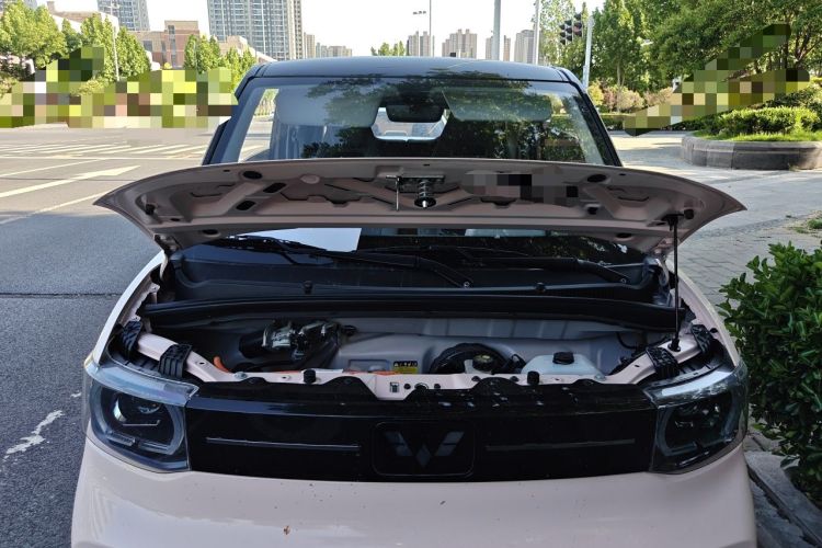 Used Wuling Hongguang MINIEV 2022 Macaron Premium Model – Lithium Iron Phosphate Engine Bay