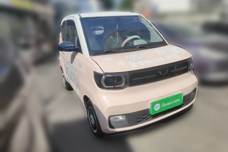 Used Wuling Hongguang MINIEV 2022 Macaron Premium Model – Lithium Iron Phosphate Front Right 45 Deg