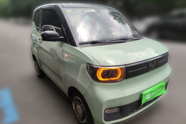 Used Wuling Hongguang MINIEV 2022 Macaron Premium Model – Lithium Iron Phosphate Front Right 45 Deg