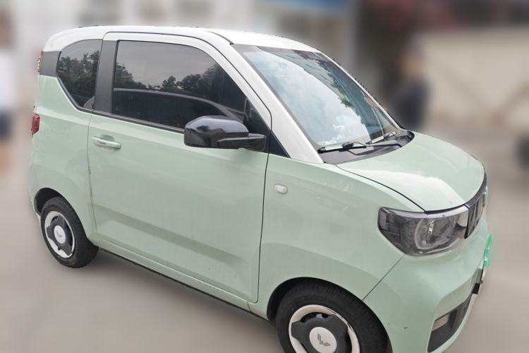 Used Wuling Hongguang MINIEV 2022 Macaron Fashion Model Lithium Iron Phosphate Front Right 45 Deg