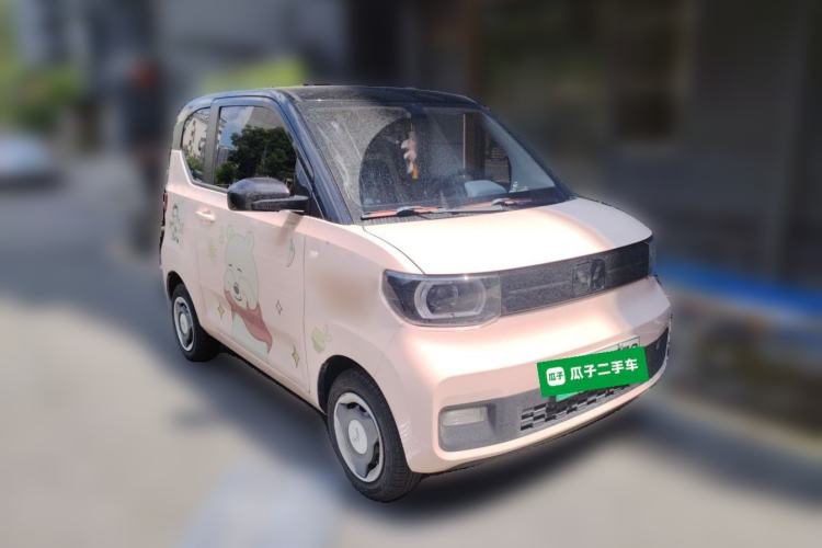 Used Wuling Hongguang MINIEV 2022 Macaron Colorful Edition Lithium-Ion Battery Front Right 45 Deg