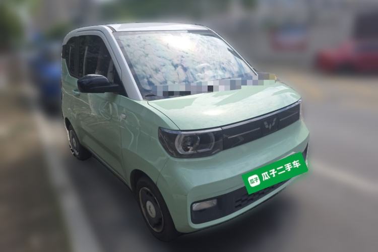 Used Wuling Hongguang MINIEV 2022 Macaron Fashion Model Lithium Iron Phosphate Front Right 45 Deg