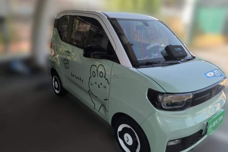 Used Wuling Hongguang MINIEV 2022 Macaron Premium Model – Lithium Iron Phosphate Front Right 45 Deg