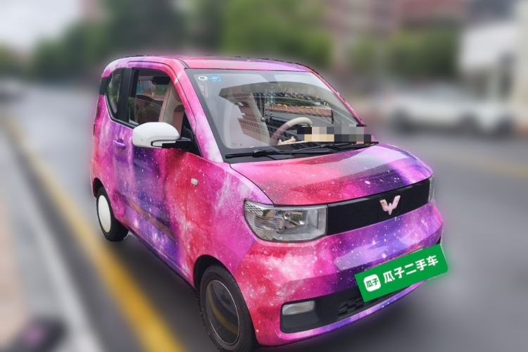 Used Wuling Hongguang MINIEV 2022 Zizai Version Lithium Iron Phosphate Front Right 45 Deg