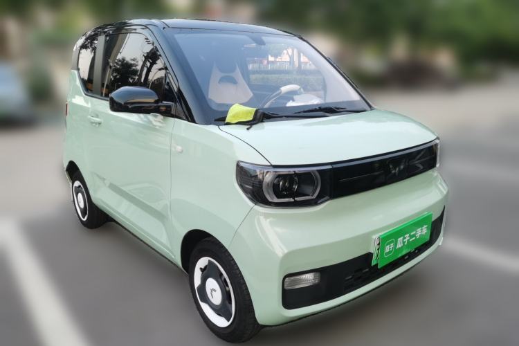 Used Wuling Hongguang MINIEV 2022 Macaron Premium Model – Lithium Iron Phosphate Front Right 45 Deg