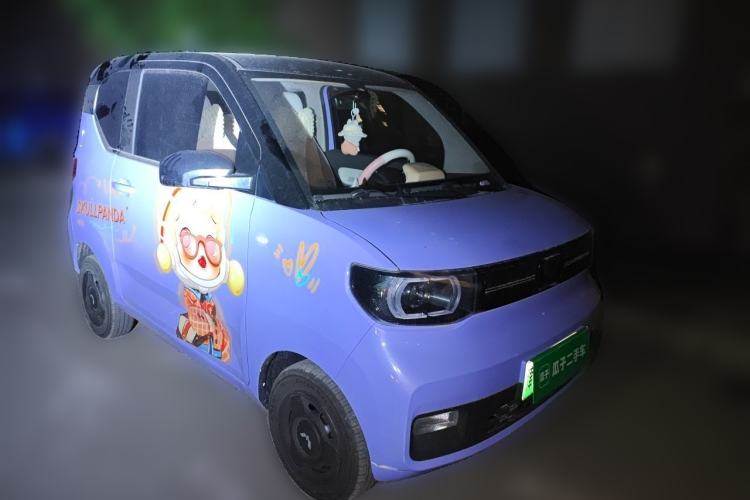 Used Wuling Hongguang MINIEV 2022 Macaron Colorful Edition Lithium-Ion Battery Front Right 45 Deg