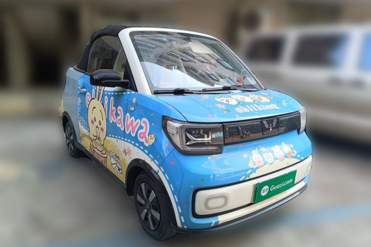 Used Wuling Hongguang MINIEV 2022 Convertible Model Front Right 45 Deg
