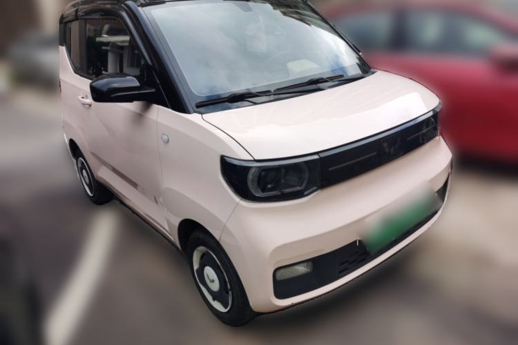 Used Wuling Hongguang MINIEV 2022 Macaron Fashion Model Lithium Iron Phosphate Front Right 45 Deg