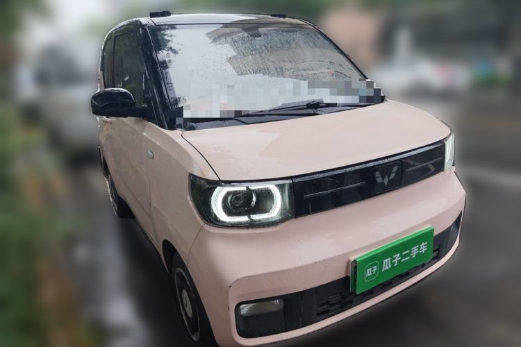 Used Wuling Hongguang MINIEV 2022 Macaron Fashion Model Lithium Iron Phosphate Front Right 45 Deg