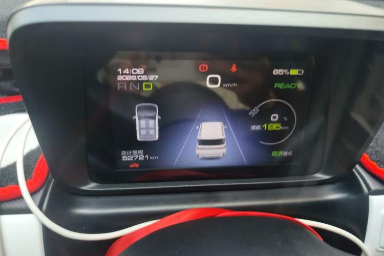 Used Wuling Hongguang MINIEV 2022 GAMEBOY 200km Gaming Edition with Lithium Iron Phosphate Instrument Cluster