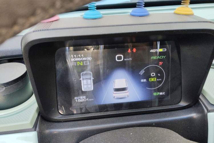 Used Wuling Hongguang MINIEV 2022 GAMEBOY 200km Gaming Edition with Lithium Iron Phosphate Instrument Cluster