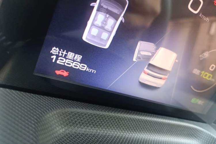 Used Wuling Hongguang MINIEV 2022 Macaron-Color Edition Lithium Iron Phosphate Odometer Close Up