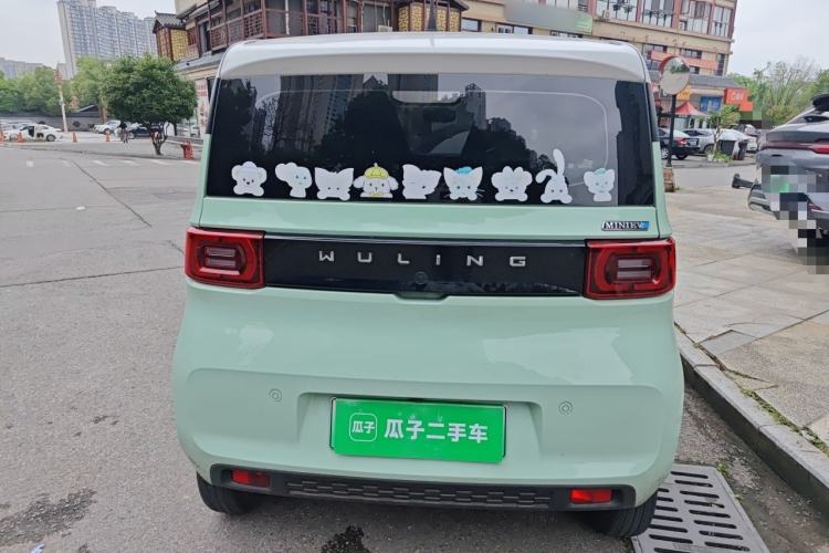 Used Wuling Hongguang MINIEV 2022 Macaron Fashion Edition Lithium-Nickel-Cobalt-Alpha-oxide Rear