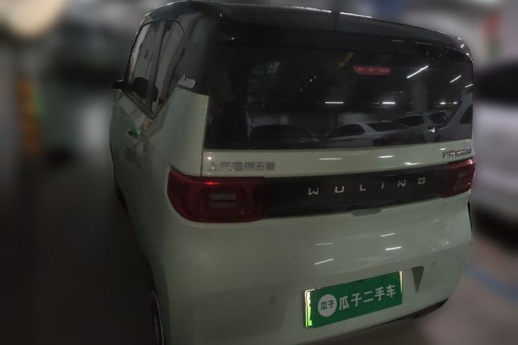 Used Wuling Hongguang MINIEV 2022 Macaron Fashion Model Lithium Iron Phosphate Rear Left 45 Deg