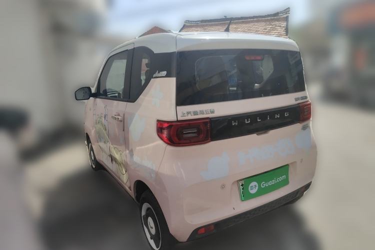 Used Wuling Hongguang MINIEV 2022 Macaron Premium Model – Lithium Iron Phosphate Rear Left 45 Deg