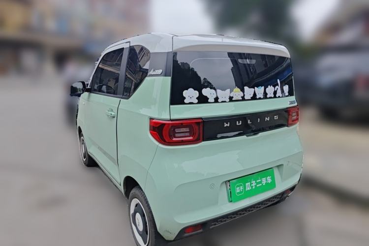 Used Wuling Hongguang MINIEV 2022 Macaron Fashion Edition Lithium-Nickel-Cobalt-Alpha-oxide Rear Left 45 Deg
