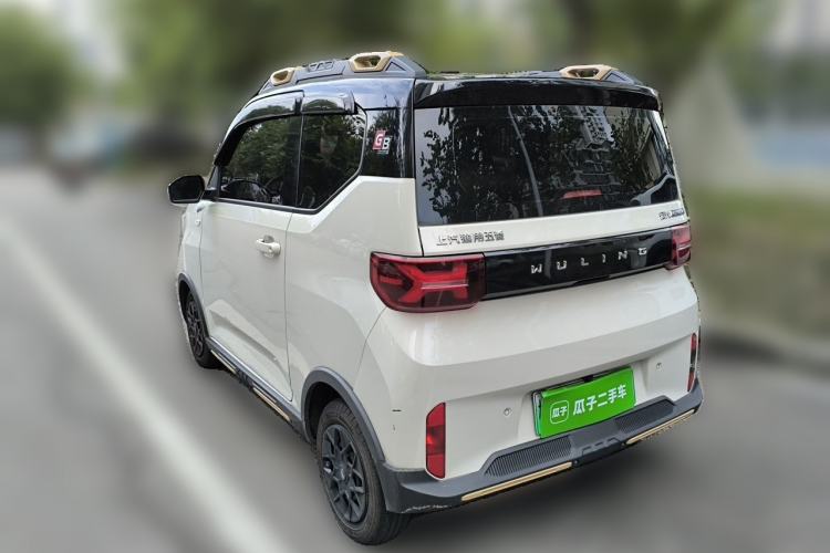 Used Wuling Hongguang MINIEV 2022 GAMEBOY 300km Play Edition Lithium Iron Phosphate Rear Left 45 Deg