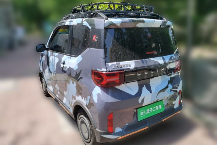 Used Wuling Hongguang MINIEV 2022 GAMEBOY 300km Enthusiast Model with Lithium Iron Phosphate Rear Left 45 Deg