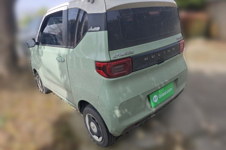 Used Wuling Hongguang MINIEV 2022 Macaron Fashion Model Lithium Iron Phosphate Rear Left 45 Deg