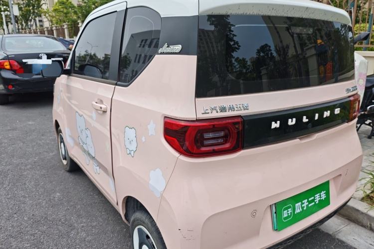 Used Wuling Hongguang MINIEV 2022 Macaron Premium Model – Lithium Iron Phosphate Rear Left 45 Deg