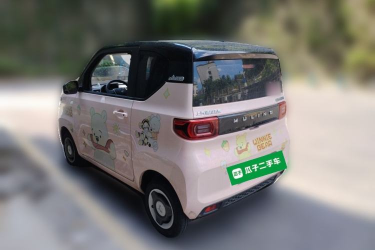 Used Wuling Hongguang MINIEV 2022 Macaron Colorful Edition Lithium-Ion Battery Rear Left 45 Deg