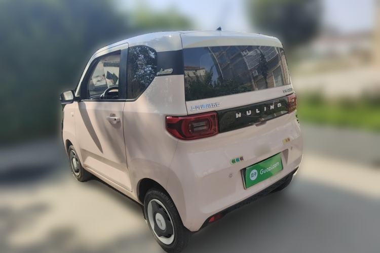 Used Wuling Hongguang MINIEV 2022 Macaron Fashion Model Lithium Iron Phosphate Rear Left 45 Deg