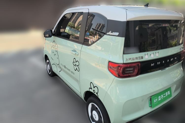 Used Wuling Hongguang MINIEV 2022 Macaron Premium Model – Lithium Iron Phosphate Rear Left 45 Deg
