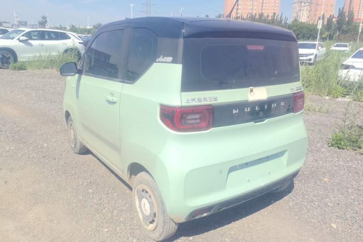 Used Wuling Hongguang MINIEV 2022 Macaron Fashion Edition Lithium-Nickel-Cobalt-Alpha-oxide Rear Left 45 Deg