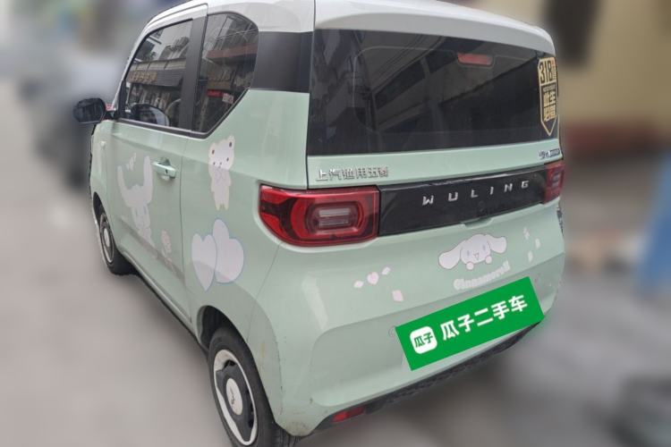 Used Wuling Hongguang MINIEV 2022 Macaron Premium Model – Lithium Iron Phosphate Rear Left 45 Deg