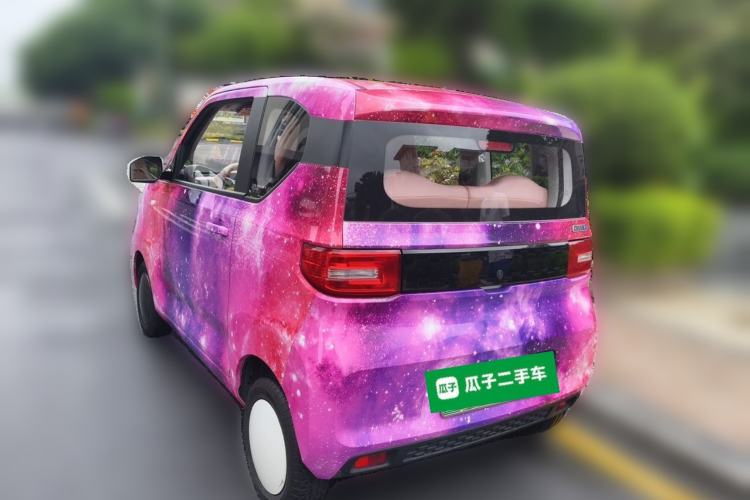 Used Wuling Hongguang MINIEV 2022 Zizai Version Lithium Iron Phosphate Rear Left 45 Deg
