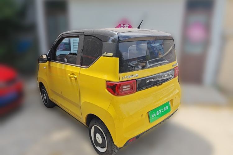 Used Wuling Hongguang MINIEV 2022 Macaron Fashion Edition Lithium-Nickel-Cobalt-Alpha-oxide Rear Left 45 Deg