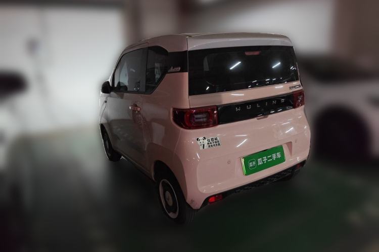Used Wuling Hongguang MINIEV 2022 Macaron Premium Model – Lithium Ternary Battery Rear Left 45 Deg