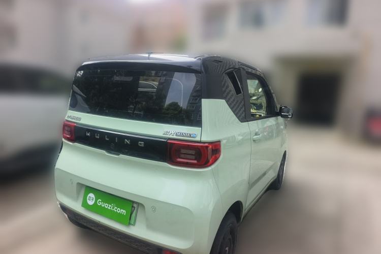 Used Wuling Hongguang MINIEV 2022 Macaron Fashion Edition Lithium-Nickel-Cobalt-Alpha-oxide Rear Right 45 Deg