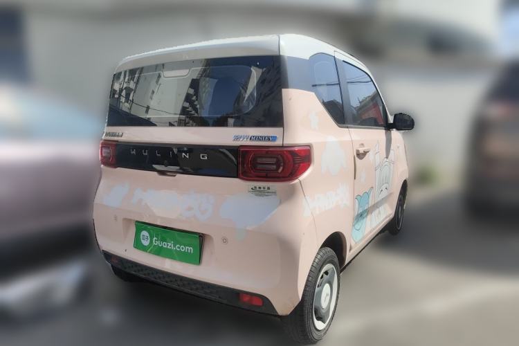 Used Wuling Hongguang MINIEV 2022 Macaron Premium Model – Lithium Iron Phosphate Rear Right 45 Deg