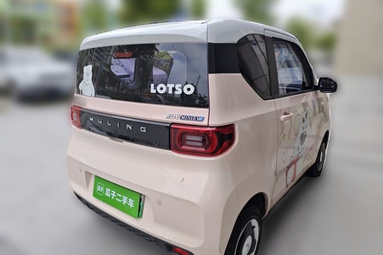 Used Wuling Hongguang MINIEV 2022 Macaron Premium Model – Lithium Ternary Battery Rear Right 45 Deg
