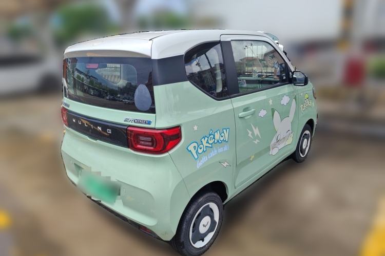 Used Wuling Hongguang MINIEV 2022 Macaron Fashion Model Lithium Iron Phosphate Rear Right 45 Deg