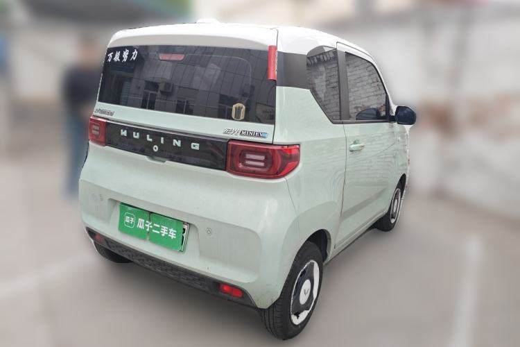 Used Wuling Hongguang MINIEV 2022 Macaron Fashion Model Lithium Iron Phosphate Rear Right 45 Deg