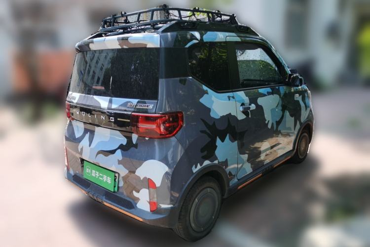 Used Wuling Hongguang MINIEV 2022 GAMEBOY 300km Enthusiast Model with Lithium Iron Phosphate Rear Right 45 Deg