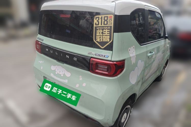 Used Wuling Hongguang MINIEV 2022 Macaron Premium Model – Lithium Iron Phosphate Rear Right 45 Deg