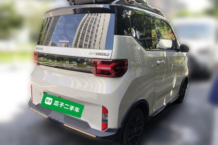 Used Wuling Hongguang MINIEV 2022 GAMEBOY 300km Enthusiast Model with Lithium Iron Phosphate Rear Right 45 Deg