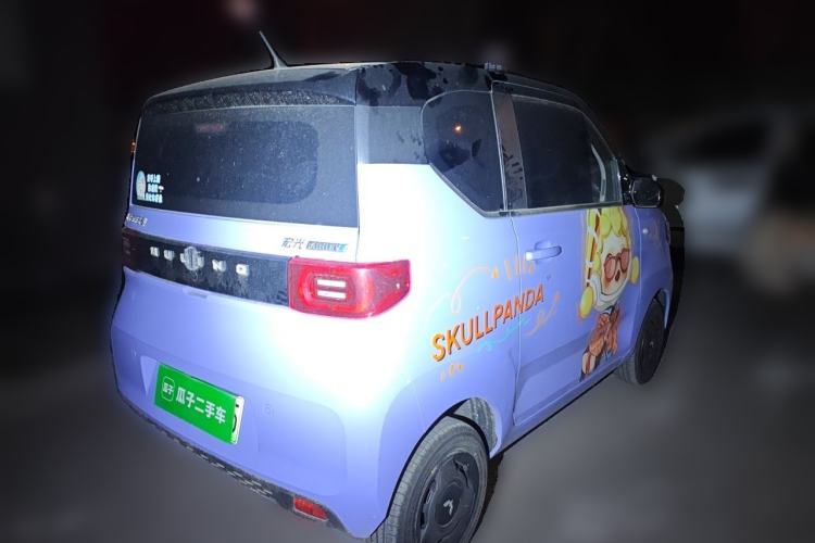 Used Wuling Hongguang MINIEV 2022 Macaron Colorful Edition Lithium-Ion Battery Rear Right 45 Deg