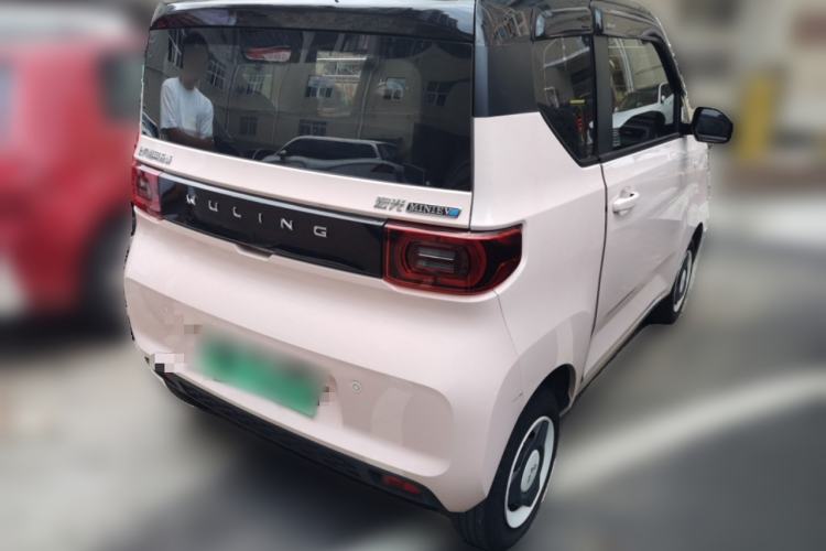 Used Wuling Hongguang MINIEV 2022 Macaron Fashion Model Lithium Iron Phosphate Rear Right 45 Deg