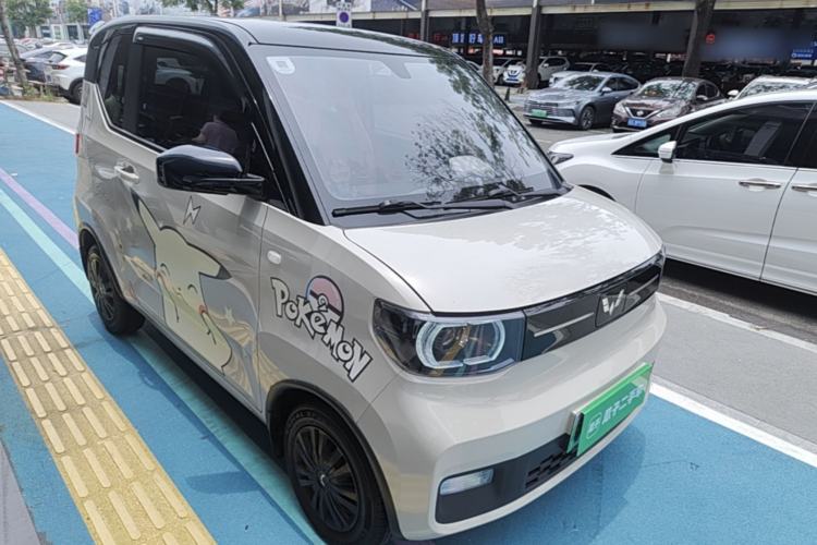 Used Wuling Hongguang MINIEV 2022 Macaron Premium Model – Lithium Iron Phosphate Front Right 45 Deg